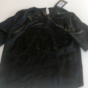 Black rayon t shirt